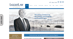 Desktop Screenshot of liggiolaw.com